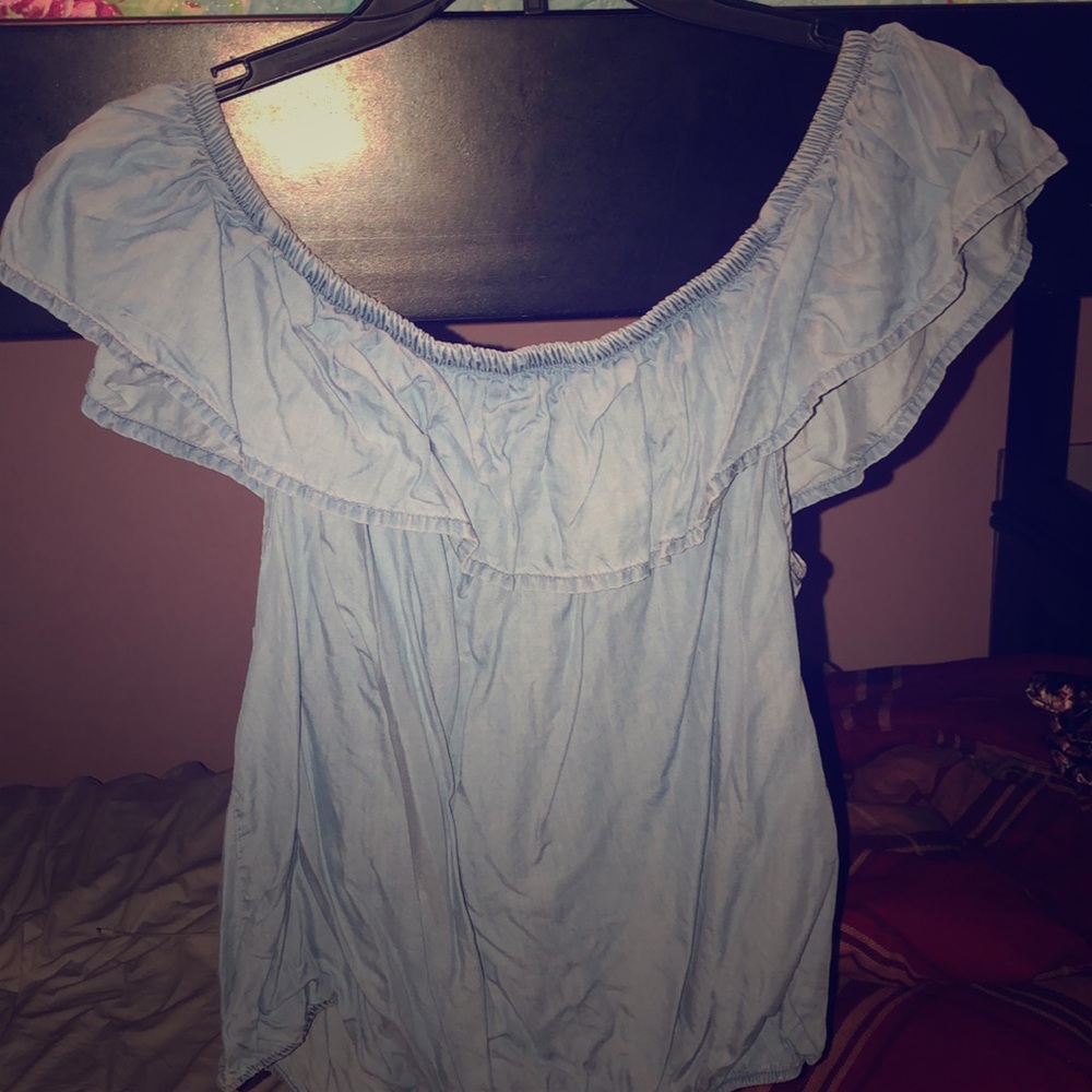 Off the shoulder shirt